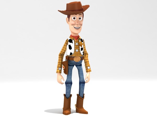 buzz lightyear woody rigged characters 3d model - Buzz & Woody rigged by fabelar